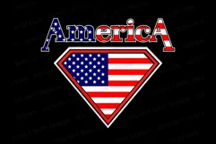 American Flag SVG | United States Sublimation Product Image 1