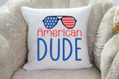 American dude SVG , 4th of July SVG , Independence Day SVG Product Image 3