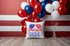 American dude SVG,Patriotic 4th of July SVG,American SVG Product Image 3