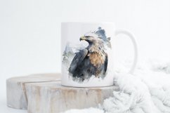 6 American eagles watercolor bundle, American eagles png Product Image 4