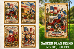 Patriotic Garden Flag | 28 Designs Collection Product Image 6