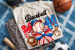 Baseball Mom Patriotic PNG, Baseball Game Day PNG, Sports Product Image 4