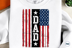 American Flag Dad and Son Png Product Image 1