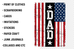 American Flag Dad and Son Png Product Image 3
