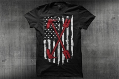 American Flag Firefighter Halligan Bar Product Image 1