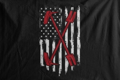 American Flag Firefighter Halligan Bar Product Image 2