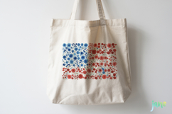 American Flag Flowers Clipart Product Image 2