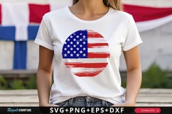 American Flag SVG, 4th Of July SVG Design Product Image 1