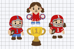 American Footbal Elements 3D SVG Product Image 3