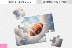 American Football Sublimation Design for Puzzle Product Image 1