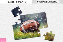 American Football Sublimation Design for Puzzle Product Image 1