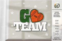 American Football Tired Tray Bundle Lasercut. Home decor SVG Product Image 8