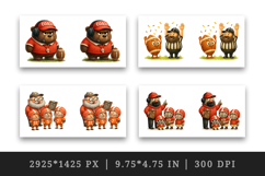 American football mug wrap printable sublimation design Product Image 2