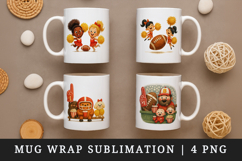 American football mug wrap printable sublimation design Product Image 1