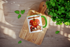 American football mug wrap printable sublimation design Product Image 4