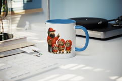 American football mug wrap printable sublimation design Product Image 5