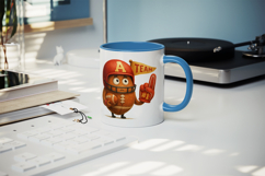 American football mug wrap printable sublimation design Product Image 5