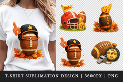American football t-shirt printable sublimation design png Product Image 1