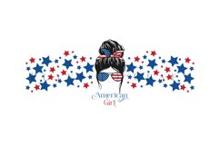 american girl 4th of july coffee mug sublimation wrap glass mug wrap svg presized for 11oz and 15oz glass mug are sublimation files