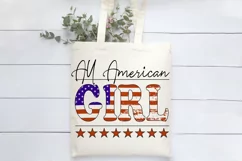 All American Girl Sublimation | Independence Day Product Image 2