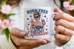 American Girl Clipart Sublimation Product Image 2