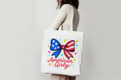 Patriotic Red, White and Blue, Sublimation|4th of July PNG Product Image 2