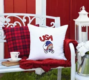 4th of July Gnome embroidery, Independence Day embroidery Product Image 4