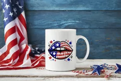 American Kiss SVG, 4th Of July SVG Design Product Image 3
