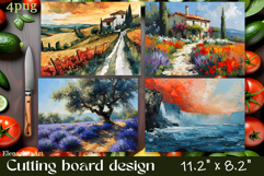 American landscape cutting board design - cutting board desi Product Image 1