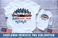 Sunflower Patriotic Sublimation Bundle- High-Quality 300 DPI Product Image 3
