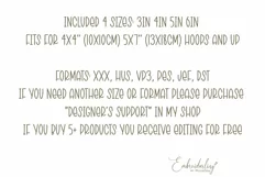 American Mama Embroidery Design, 4th Of July Embroidery Product Image 7