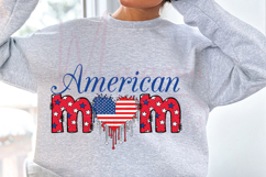 American Mom SVG Patriotic Mama Design for 4th of July Shirt Product Image 2