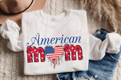 American Mom SVG Patriotic Mama Design for 4th of July Shirt Product Image 3
