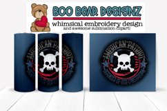 American Patriot Sublimation tumbler Design Product Image 1
