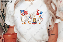 American Patrotic Goose PNG Product Image 2