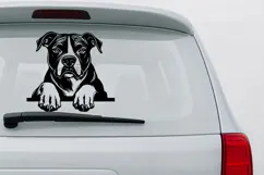 American Staffordshire Terrier SVG PNG Amstaff Dog Design Product Image 3
