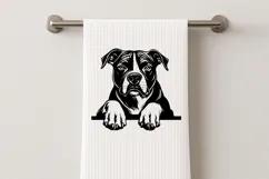American Staffordshire Terrier SVG PNG Amstaff Dog Design Product Image 2