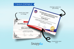 American Appreciation Printable Certificate Template Product Image 11