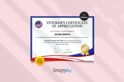 American Appreciation Printable Certificate Template Product Image 10