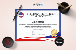 American Appreciation Printable Certificate Template Product Image 8