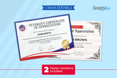 American Appreciation Printable Certificate Template Product Image 7
