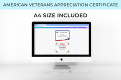 American Appreciation Printable Certificate Template Product Image 4