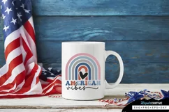 American Vibes SVG, 4th Of July SVG Design Product Image 3