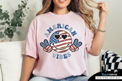 American Vibes SVG, 4th Of July SVG Design Product Image 2