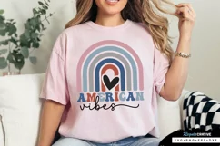 American Vibes SVG, 4th Of July SVG Design Product Image 2
