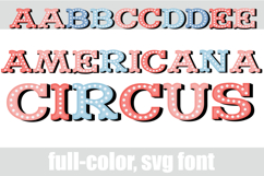 Americana Circus Too Color Font Product Image 1