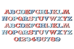 Americana Circus Too Color Font Product Image 3