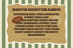 Americana Desert Rider - Western Slab Serif Product Image 6