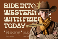 Americana Desert Rider - Western Slab Serif Product Image 8