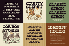 Americana Desert Rider - Western Slab Serif Product Image 9